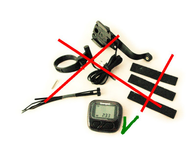 Tachometer / Speedometer TP Maximilian 2 (nur Tacho ohne Kabel)